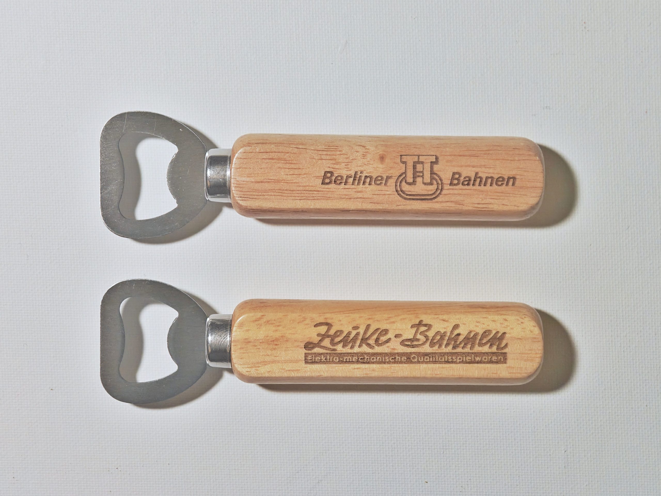 Holz-Flaschenöffner mit Lasergravur